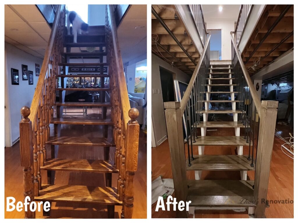 stairs-wood-iron-before-after